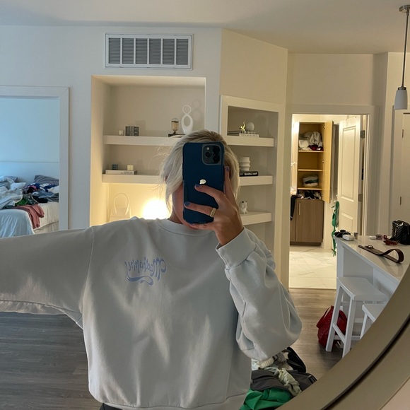 Madhappy Sweaters - MADHAPPY cropped sweatshirt